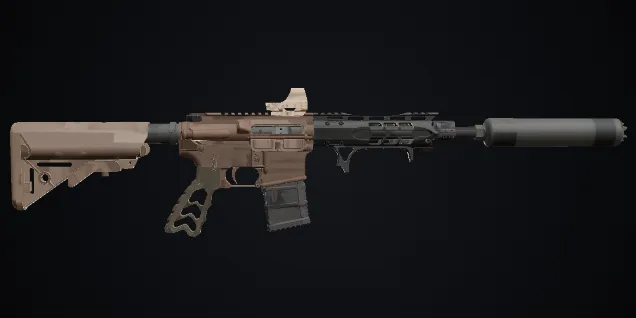 50% Ergo CQB DDM4 (Suppressed) by Stowick · GZW Loadout